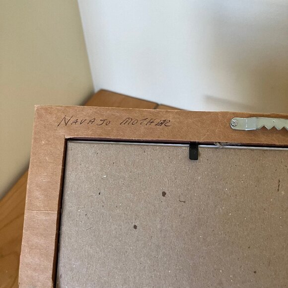 Navajo Mother by DeGrazia Framed Art Print 9.5x11.5" Tucson Arizona N-0530 - Picture 4 of 6